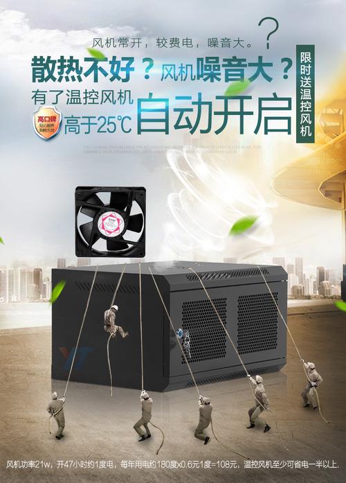鑫遠通壁掛機柜 6U/9U/12U小巧機身，商場監控網絡部署的隱形衛士